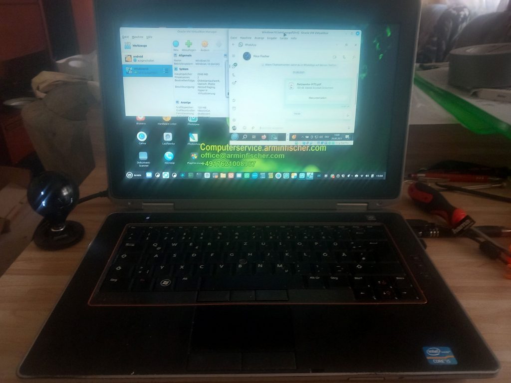 DELL Latitude E6420 Notebook, Core i-5, 2.Gen. mit LinuxMint Computerservice.arminfischer.com Edition