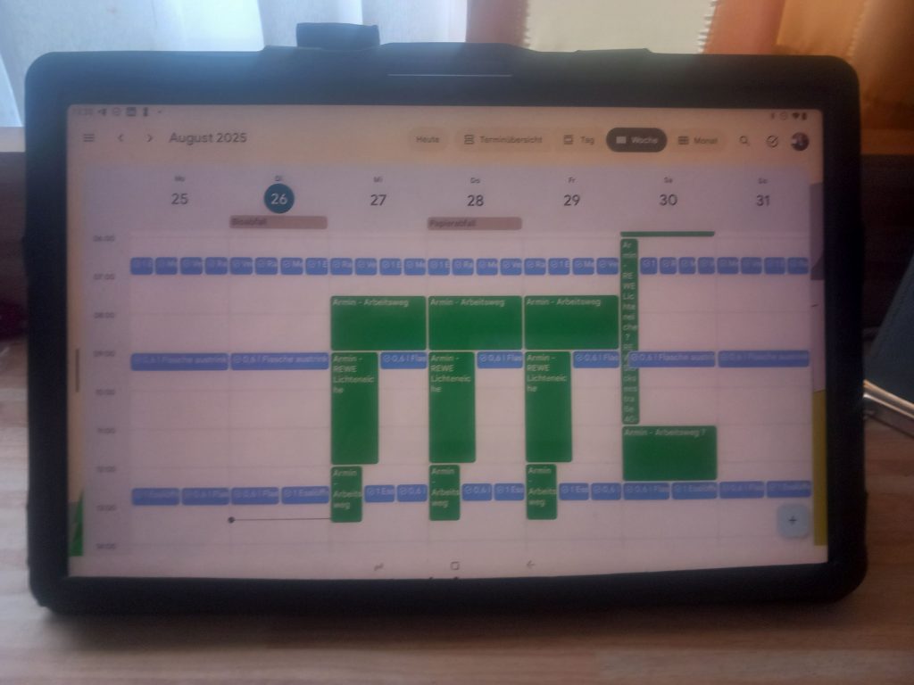 DOOGEE T30 Kalender . GoogleKalender .