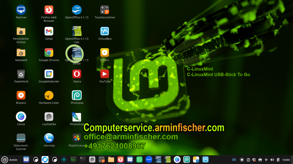C-LinuxMint Arminusbstick Edition