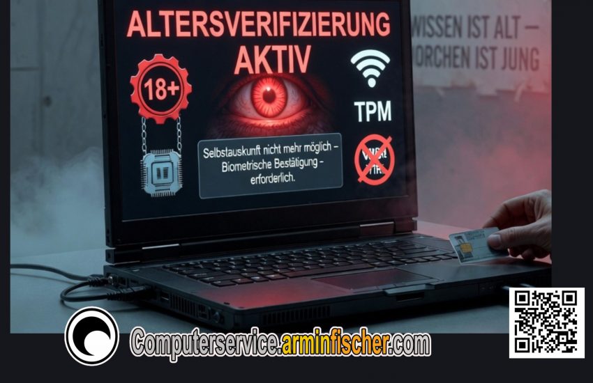 Altersverifizierung in Betriebssystemen.