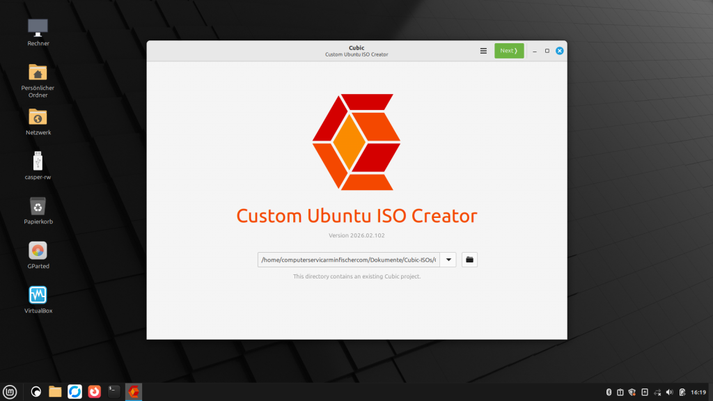 Cubic . Custom Ubuntu ISO Creator .