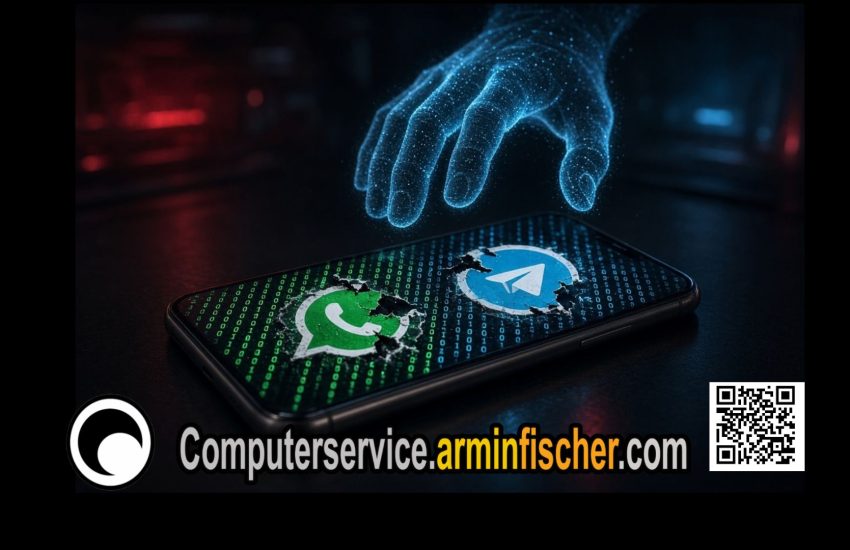 identytheft-Whatsapp-Telegram . Computerservicearminfischercom