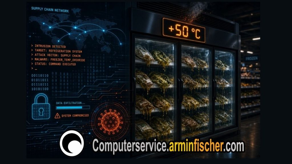 Cyberangriff Kühlschränke