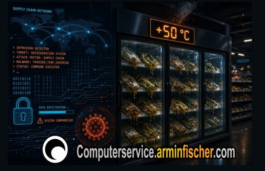 Cyberangriff Kühlschränke