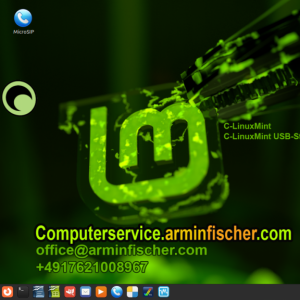C-LinuxMint USB-Stick. Computerservice.arminfischer.com